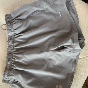Grey Nike Running Shorts